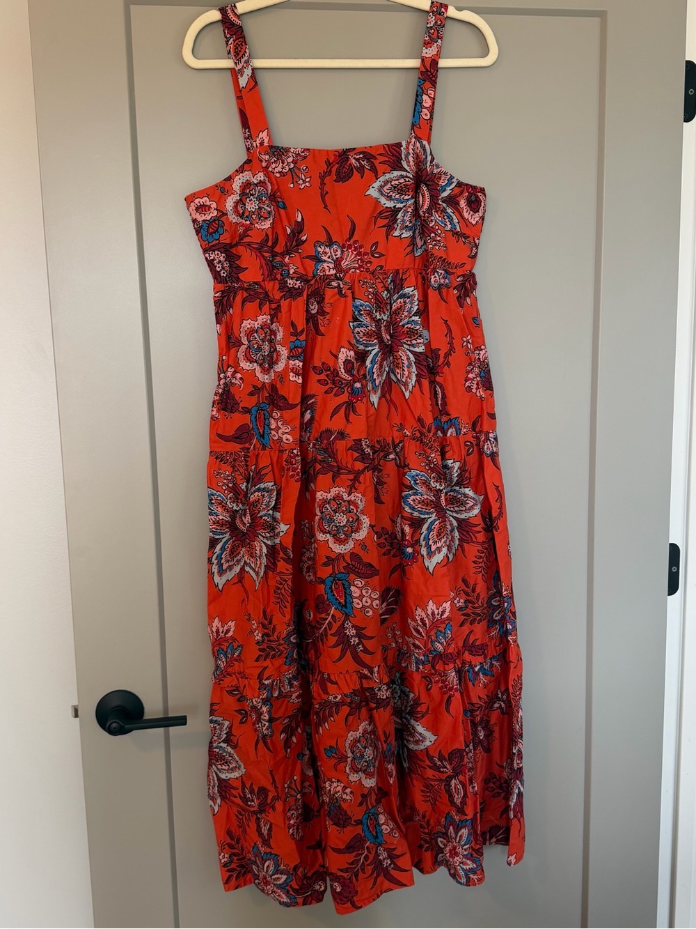 RHODE x Target Red Floral Maxi
